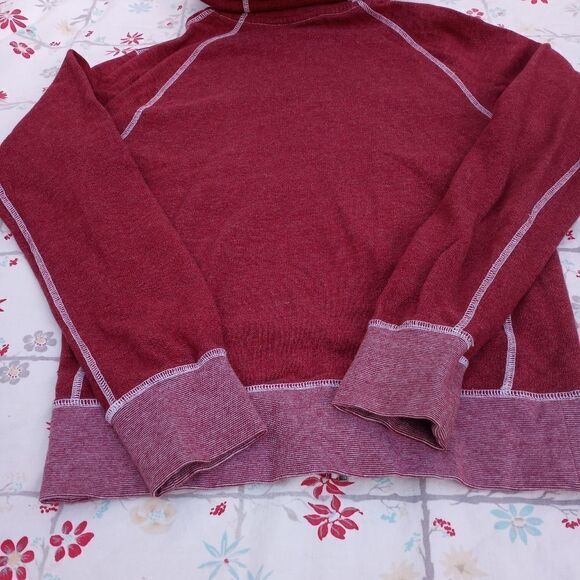 Nike Sportwear S/P Cranbrry Zip - UpPockets Fleece Hoodie Raglan Women's Jacket - Picture 9 of 9